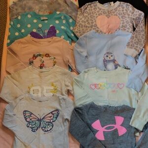 Kids Graphic Long Sleeve Tops - Assorted Colors